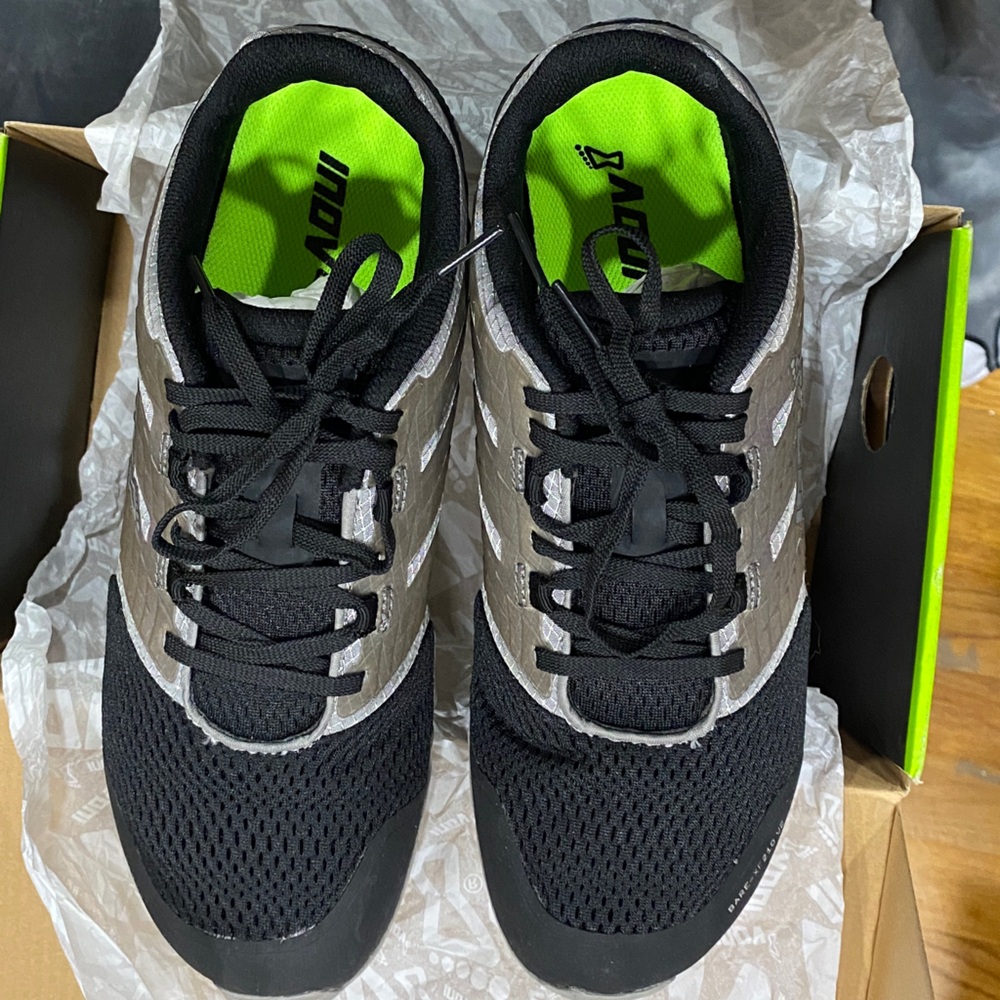 Inov-8 Women's Gray and Black Bare-XF 210 V2 Shoes